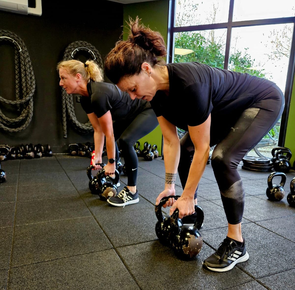 kettlebell training